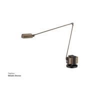 Lumina, Daphine Tavolo Led Bronzo Metallizzato, Tommaso Cimini, 2013