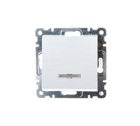 Lumina WL0220 Interruttore deviatore bianco illuminato