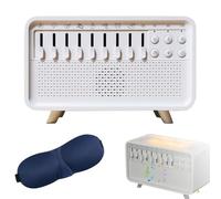 Luminabalance 4-in-1 Night Light Speaker Humidifier Sleep Machine, White Noise Night Light Humidifier, Bulora Sound Box, White Noise Sound Machine with 8 Ambientsounds for Sleeping, Work (1*pcs)