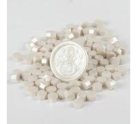 LuminaCreek 100 pezzi di perline di sigillo di ceralacca for sigilli di ceralacca for sigilli di ceralacca for timbri for francobolli di compleanno di nozze(A 05)