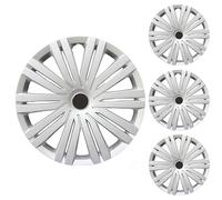 LuminaCreek Coprimozzi Copricerchi 14 pollici Bianco Set di 4 coprimozzi Accessori esterni for auto