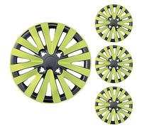 LuminaCreek Coprimozzi da 14 pollici compatibili con un'ampia gamma di modelli di auto. Ampia varietà di colori. Si adattano a copricerchi di qualità premium, nero e giallo.
