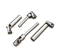 LuminaCreek Diametro 12 mm, lunghezza 81 a 103, contenitore, albero di arrampicata, trasmissione telescopica, scala 1:10, auto, moto, trial, universale(5mm to 6mm)