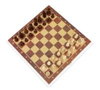 LuminaCr iochi Scacchi internazionali Scacchi Set di scacchi magnetici in legno con scacchiera pieghevole con slot for riporre gli oggetti Set di scacchi da viaggio