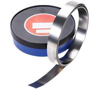 LuminaCreek Lamiera sottile in acciaio inossidabile, guarnizione in acciaio inossidabile di precisione, lamiere sottili for la produzione di ferramenta, 1 metro di lunghezza(Thickness:0.095mm)