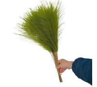 LuminaCreek Pampas Grass Grande 5/10/20 Pezzi Artificiale Pampas Grass Bouquet Festa Matrimonio Decorazione Casa Pianta Simulata Fai da Te Finto Fiore Canna Decorazione(7,5PCS)