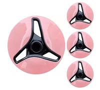 LuminaCreek Set di 4 coprimozzi universali for cerchi da 12", coprimozzi for cerchi da 12 pollici(Chaise Pink)