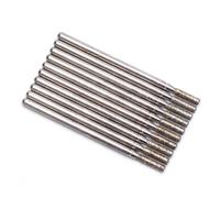 LuminaCreek Set di punte for trapano for unghie for manicure, punte for trapano elettrico for unghie diamantate for manicure e pedicure, confezione da 10 multicolore(T26 37)