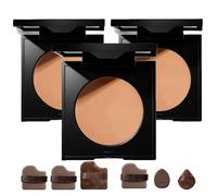 Luminance Under Eye Brightener Concealer,Eye Brightener Powder,Effectively Cover Dark Circles,Moisturize and Blend Perfectly with Makeup (03, 3pcs)