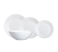 E_0002_S2705765 Luminarc Set di Stoviglie Luminarc Harena Bianco Vetro 19 Pezzi