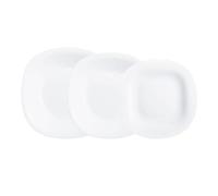 E_0002_S2700297 Luminarc Set di Stoviglie Luminarc Carine Bianco Vetro 18 Pezzi