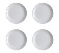 Luminarc Diwali Granit Set 4 Piatti Dessert Opale Grigio 19 cm Grigio