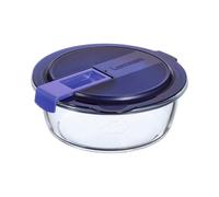 Luminarc Easy Box - Contenitore rotondo in vetro ermetico da 0,92 l con valvola