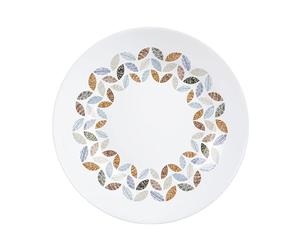 Luminarc Florescence Piatto Fondo 20cm Set 6 | Vetro temperato resistente agli urti, piatto fondo per minestre e primi piatti, lavabile in lavastoviglie