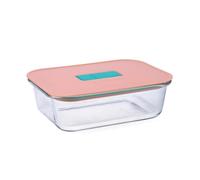 Luminarc Joy - Contenitore ermetico in vetro, 20 x 15 x 7 cm, 104 cl, adatto a m