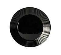Luminarc L7614- Piatto piatto piatto 27 cm Harena nero, confezione da 6