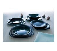 Luminarc Opale Carine Servizio Piatti 18 Pezzi Nero