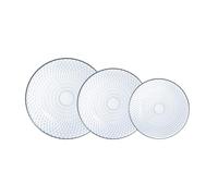 Luminarc Pampille Clear Stoviglie Vetro 18 Pezzi - 6 Persone Trasparente