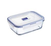 Luminarc Pure Box Active Contenitore in Vetro Ermetico Rettangolare 19x13cm - 122cl Bicolore