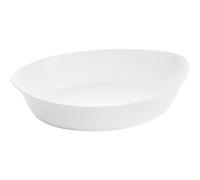 Luminarc Smart Cuisine Carine Pirofila Ovale, Vetro Opale, Bianco, cm 32x20x7,5 h.