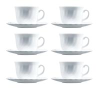 E_0002_S2701662 Luminarc Set di Tazze e Piatti Luminarc Trianon (6 pcs) Bianco V