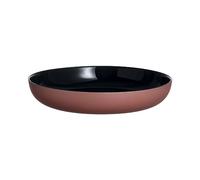 LUMINARC VICKY Piatto Vetro 21 Cm, bicolore terracotta