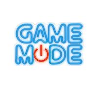 Luminaria Neon LED Forever FPNE38 Game Mode Blu Rosso
