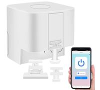 Luminea Home Control fingerbot: Attacco per interruttore, per interruttori a levetta e pulsanti, 3 adattatori per interruttori, Bluetooth 5.0 (Switchbot, smart fingerbot, interruttore)