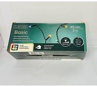 Lumineo Basic, catena a LED, 40 LED, 3 m, dimmerabile, timer