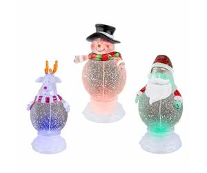 Lumineo Figura Decorativa 488719 Luce LED Natale 13x10x21 cm