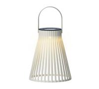 Lumineo Lampada solare da giardino, 14 x 18 cm, in plastica, lampada solare a LED per giardino, balcone, lampada a sospensione da esterno, lampada solare per esterni, decorazione da giardino, balcone,