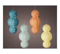 Lumineo Lanterna solare in nylon, diametro 28 x 58 cm.
