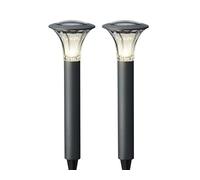 Lumineo Set di 2 palette da giardino a LED, 49 x 17 cm.