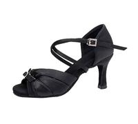 LuminescentDream Donna Raso Scarpe da Ballo Latino,Latino Americano Scarpe da Ballo Professionale Scarpe da Ballo Sala da Ballo,Sandali da Ballo da Donna Aperti in Punta per Ragazze e Donne