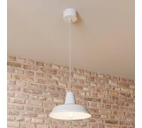 Luminex Lampada a sospensione Class, bianco/bianco Luminex