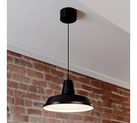 Luminex Lampada a sospensione Class, nero/nero Luminex