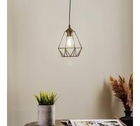 Luminex Lampada a sospensione Jin, nera, 1 luce Luminex