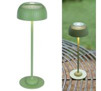 LuminexDesigns Lampada da Comodino Touch, Lampada da Tavolo Senza Fili Dimmerabile, Ricaricabile con Batteria 5200mAh, 3 Modalità di Colore, Luce Atmosferica IP54 per Camera da Letto e Casa, Verde