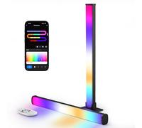 LuminexDesigns Smart Barre Luce LED RGB per TV e Gaming, 40cm Luci Intelligenti, Sincronizzazione con lo Schermo, App Control, Decorazione per Stanza Gamer e Idea Regalo