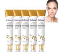 LuminEyez Crema occhi antirughe al collagene, crema occhi rassodante istantanea, crema per le borse, crema per le rughe degli occhi, riduce le rughe sottili (5 pcs)