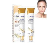 LuminEyez Crema occhi antirughe al collagene, crema occhi rassodante istantanea, crema per le borse, crema per le rughe degli occhi, riduce le rughe sottili (2 pcs)