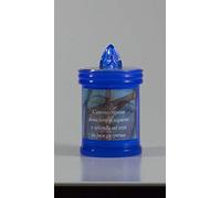 Lumino elettrico "l'eterno riposo" (blu)