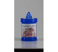 Lumino elettrico "un pensiero per te mamma" (blu)