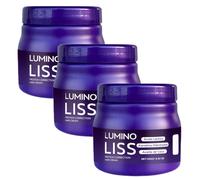 Lumino Liss Alisado, Alisado Para Cabello Sin Formol Luminoliss, Crema di raddrizzamento dei capelli, ripristina la seta naturale dei capelli, per tutti i tipi di peli (3PC)