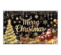 Luminora 1,82 x 1,1 m Feliz Navidad Sfondo a tema messicano Chili Albero di Natale Cactus Musica di sottofondo Chitarra Pupazzo di neve Decorazione Foto Banner Puntelli