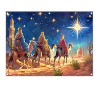 Luminora 2,43 x 1,8 m Día de los Reyes Magos Sfondo Tre Re Stella