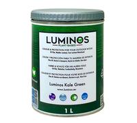 Luminos LUM1106 KALE GREEN Impregnante e finitura protettiva per legno bio Lasur