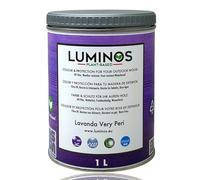 Luminos LUM1117 - LAVANDA VERY PERI - Impregnante e finitura protettiva per legno bio. Lasur all'acqua - Violeta Lavanda 1L