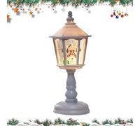 Luminosa di Natale - Per Scene Con Cono Esagonale,Globo Luminoso Con Decorazione Babbo Natale - Per Camera Dei Bambini Sotto L'Albero Soggiorno Camera Da Amici Adolescenti Adulti