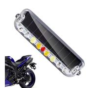 luminose - Solar LED lampeggiante Bar Light Traffic Advisor,Mini luci di avvertimento di pericolo del faro della testa della luce della griglia di sicurezza LED ad alta visibilità